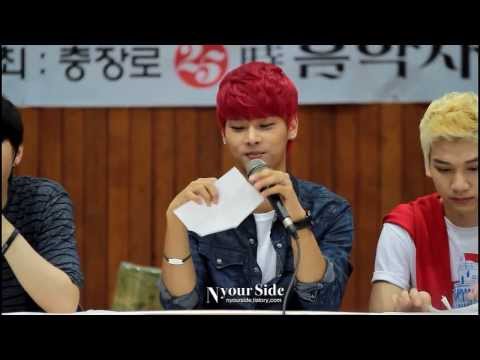130808 광주팬싸인회 VIXX 빅스 - 질문타임