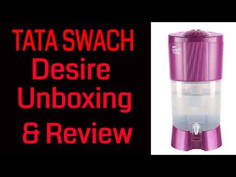 TATA Swach Desire Water Purifier Unboxing