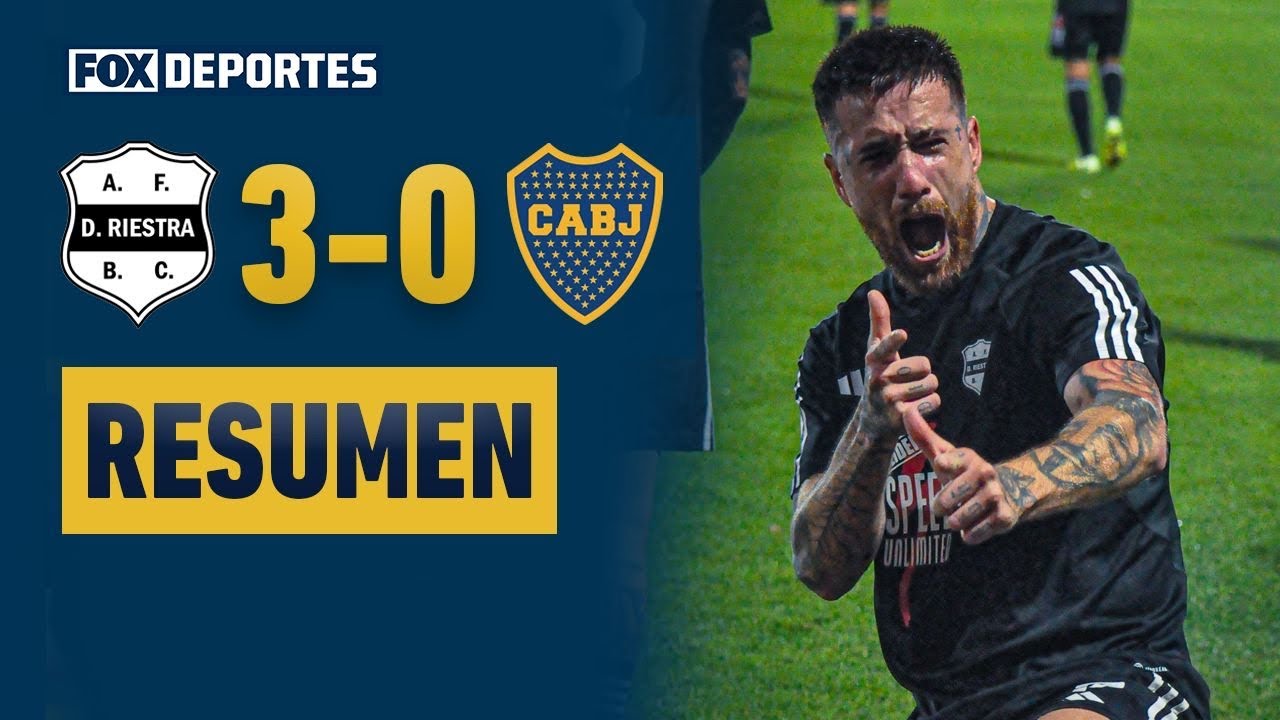 🚨 DEPORTIVO RIESTRA 3-0 BOCA JUNIORS | Dura goleada para el 'Xeneize' | HIGHLIGHTS | Liga Argentina