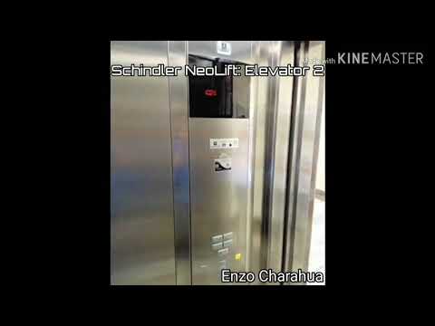 Atlas Schindler NeoLift traction Elevators (only audio)