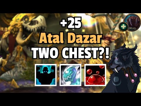 +25 Atal Dazar 2 Chest - Resto Druid PoV (Zmug)