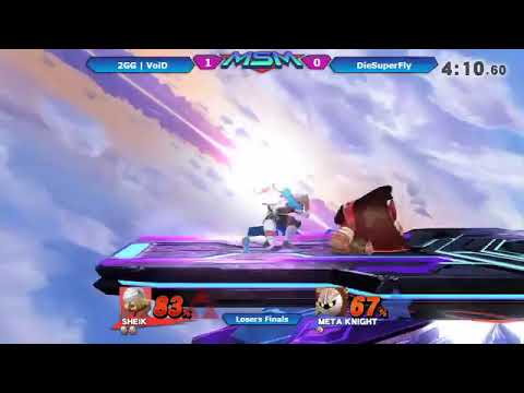 [SSBU] MSM 47 | DSF (MK) vs. 2GG VoiD (Sheik) - Losers Finals