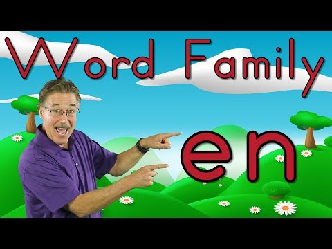 Word Family -en | Phonics Song for Kids | Jack Hartmann