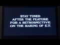 Opening To E T The Extra Terrestrial VHS 1996