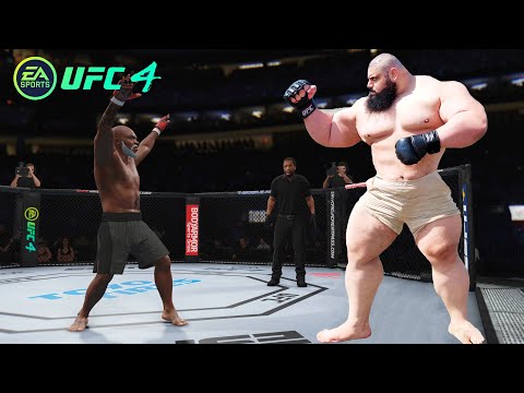 UFC4 Mike Tyson vs Sajad Gharibi Hulk EA Sports UFC