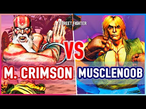 SF6 🔥 Mister Crimson (Dhalsim) vs Musclenoob (Ken) 🔥 Street Fighter 6