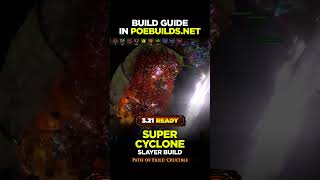 [POE 3.21] SUPER CYCLONE SLAYER - CRUCIBLE - Poe Builds #shorts #pathofexile #crucible