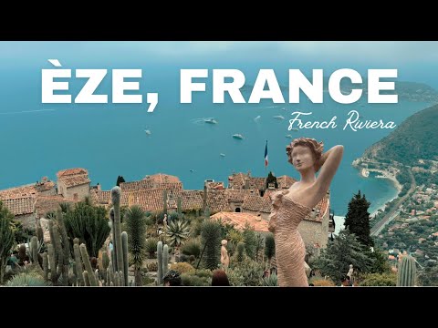 Eze Day Trip from Nice 🇫🇷 Eze Village, Exotic Garden, Perfume making | South of France Vlog