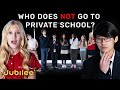 5 Private School Students vs 2 Secret Public Schoolers | Odd One Out