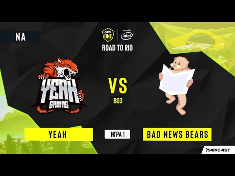 Yeah vs Bad News Bears [Map 1, Dust 2] BO3 | ESL One: Road to Rio