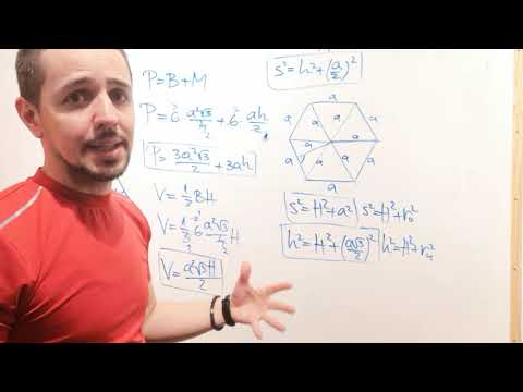 Pravilna šestostrana piramida [osmi razred]