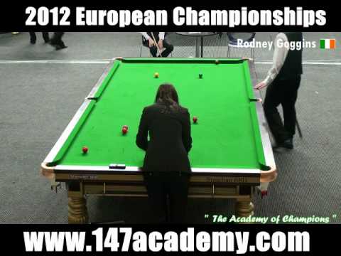 2012 European Snooker Championships - Rodney Goggins 105 Break