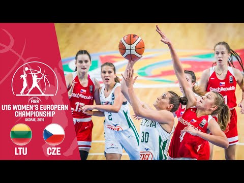 Lithuania v Czech Republic - Full Game - FIBA U16 Women's European Championship 2019