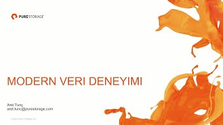 Pure Storage ile Modern Veri Deneyimi