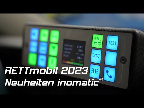 Unsere Neuheiten | Rettmobil 2023 | inomatic GmbH