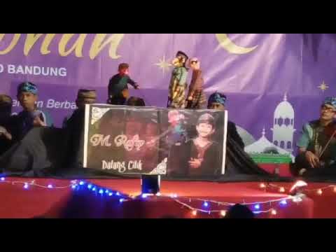 Cepot Nyanyi "Ada Gajah di Balik Batu Versi Arab" Dalang Cilik "M Rafly A" Gmh