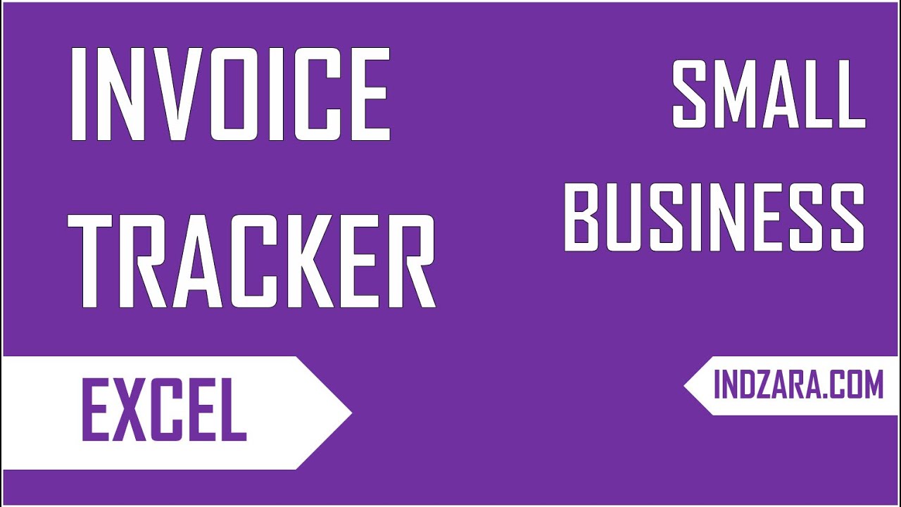 How to track sales invoices using Invoice Tracker Excel Template