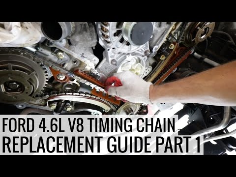 How to Replace the Timing Chain 4.6L Ford V8 PT 1 - Project Mullet Mustang - EP04
