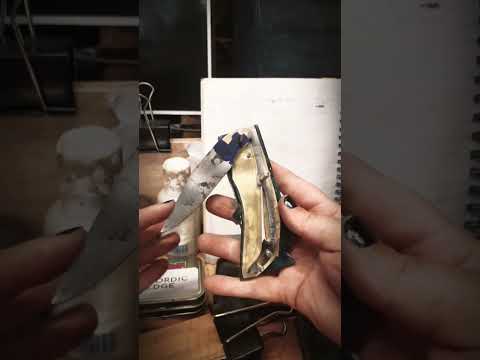 Working mechanism. Knife will be for sale once complete, to be added to the dibs list comment 'dibs'