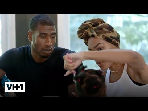 Daddy Iman Shumpert's Salon Time w/ Junie | Teyana & Iman