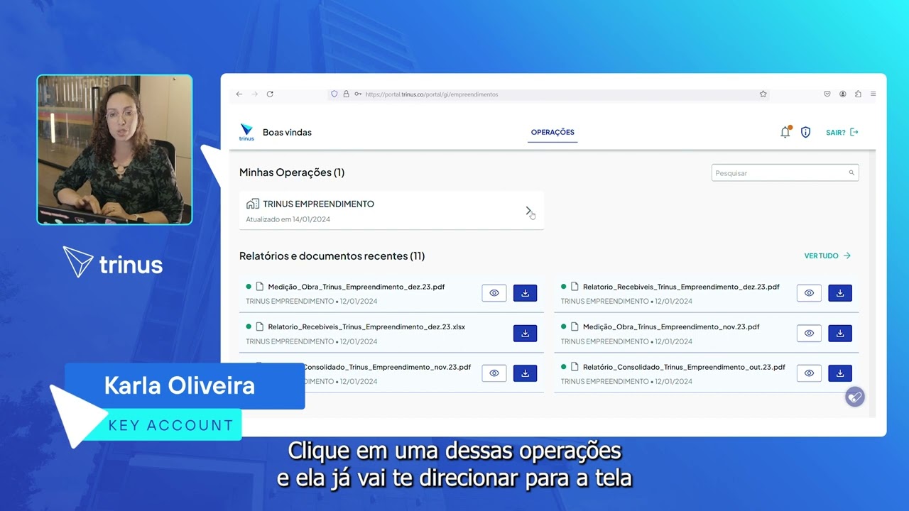 ONBOARDING - POR ONDE POSSO ACESSAR OS RELATÓRIOS DE RECEBÍVEIS