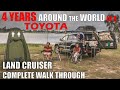 TOYOTA OVERLAND WALK THROUGH - 4 Years Around the World living and driving in a Prado - Vanlife 4x4