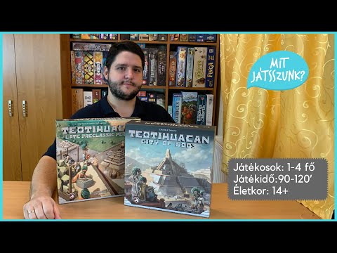 Teotihuacan: City of Gods Játékbemutató - Mit Játsszunk?