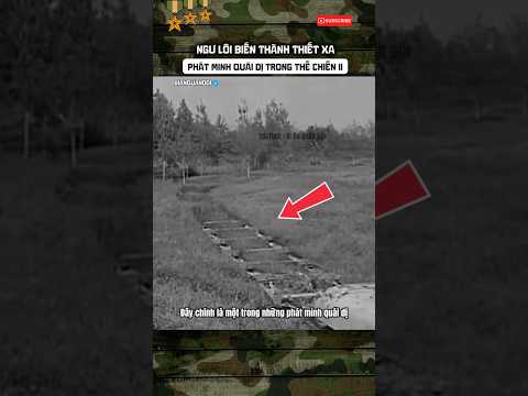 Ngư lôi biến thành thiết xa,phát minh quái dị trong thế chiến II #bianquandoi #quansuthegioi #shorts