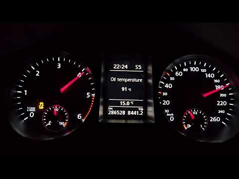 VW Passat B7 2.0 TDI 140 PS DSG | acceleration 0-200km/h