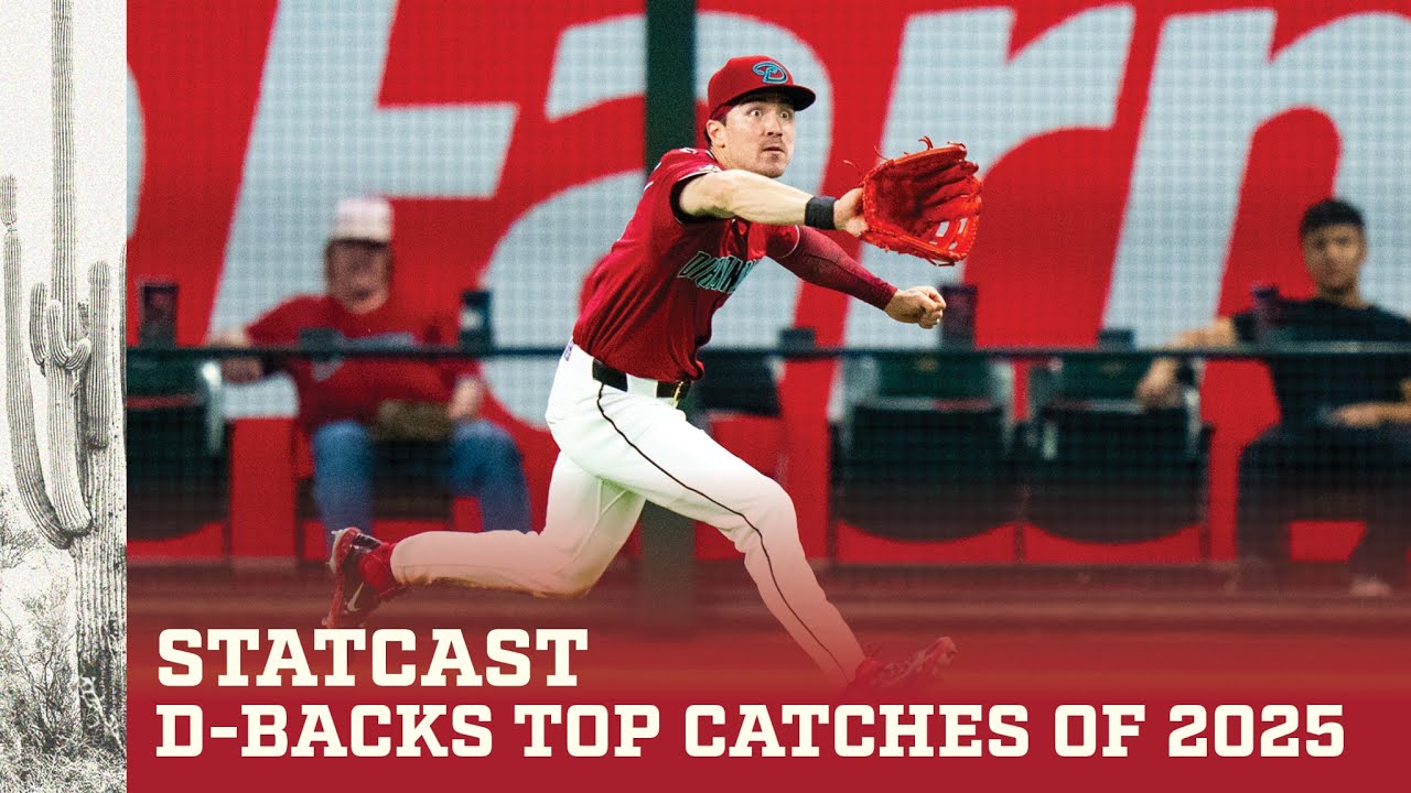 Statcast's D-backs Top Catches of 2025 | Arizona Diamondbacks
