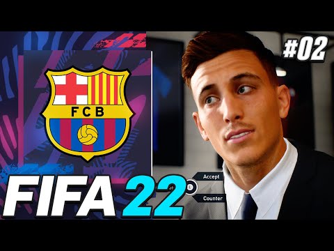 SIGNING A WORLD CLASS DEFENDER!!!😍 - FIFA 22 Barcelona Career Mode EP2