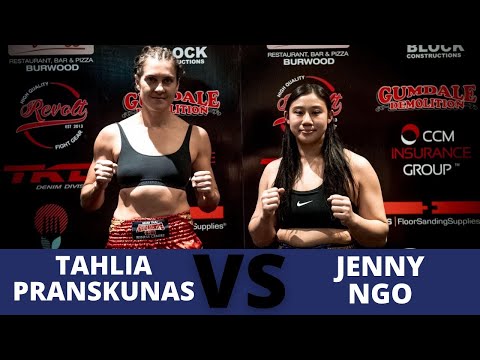 Jenny Ngo Vs Tahlia Pranskunas - Warriors Way 22
