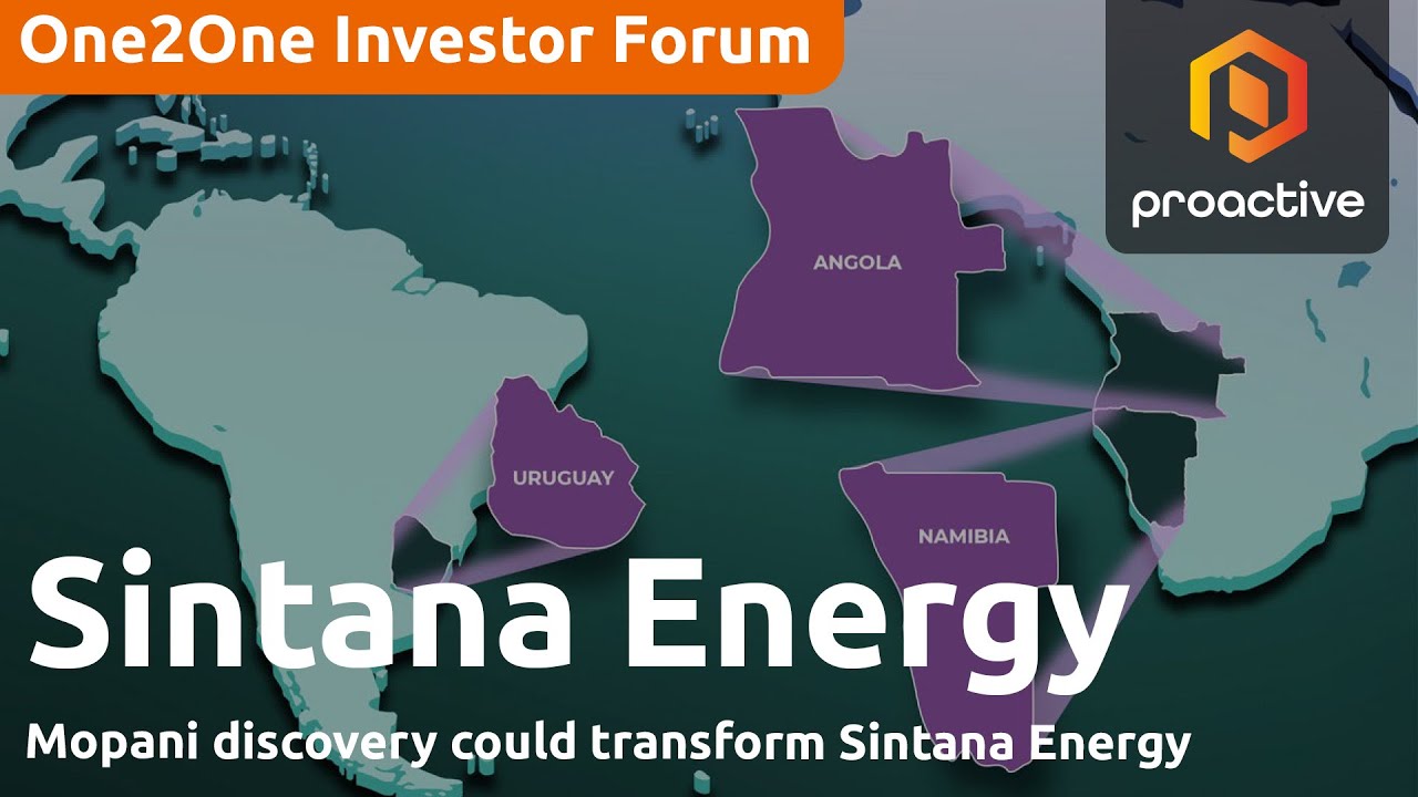 Sintana Energy's Mopane asset drives $200M value case - One2One Investor Forum