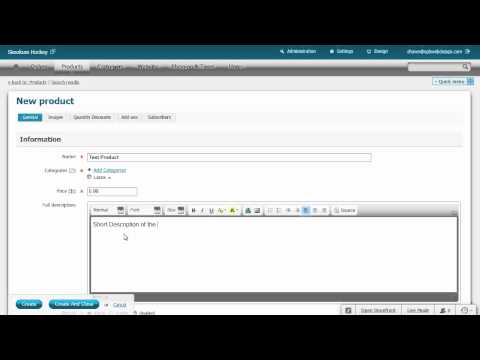 CS Cart: Add Product
