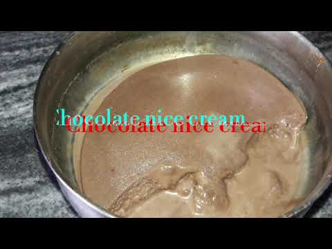 #nocreamicecream #chocolate #nicecream