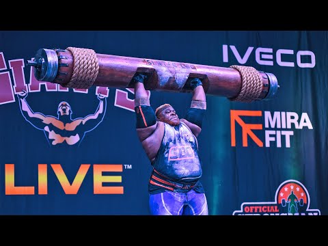 IRON BIBY | 231kg/509lb LOG LIFT WORLD RECORD