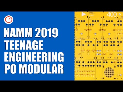 Teenage Engineering Modular First Look | Colorful & Affordable? | NAMM 2019
