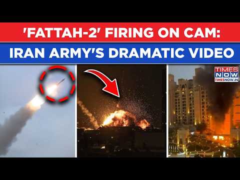 Iran Fires Lethal 'Fattah-2': Army Shares Dramatic Missile Video Amid IRGC Blitz Against IDF, US