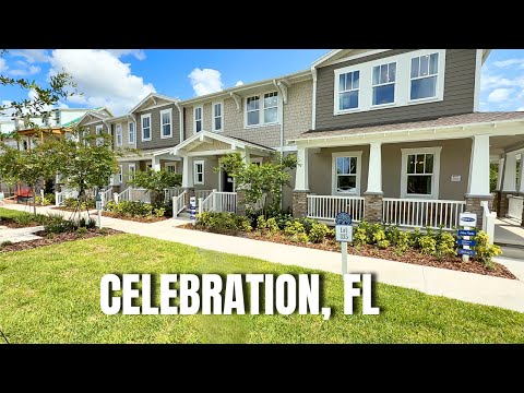 Inside 2 New Townhomes in Celebration Fl near Disney