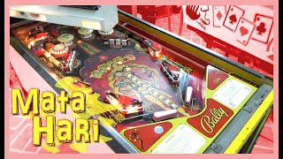 Servicing Every Board In A RARE Bally Mata Hari Prototype Pinball Machine