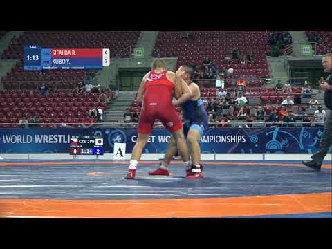 Qual. GR - 92 kg: R. SIFALDA (CZE) v. Y. KUBO (JPN)