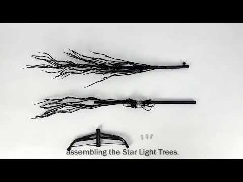 Installation Guide - LIGHTSHARE® Starlit Tree with Lights WQS200W5FT WQS200B5FT