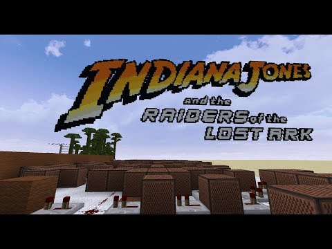 The Noteblock Lizard - Indiana Jones - Raiders March [Minecraft Noteblocks]