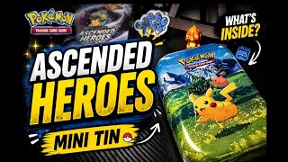 Opening an Ascended Heroes Mini Tin! | Pokémon TCG