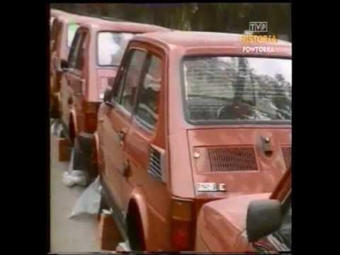 PRL 1989 Kłopoty Fiata 126p Tajemnicze Cinquecento