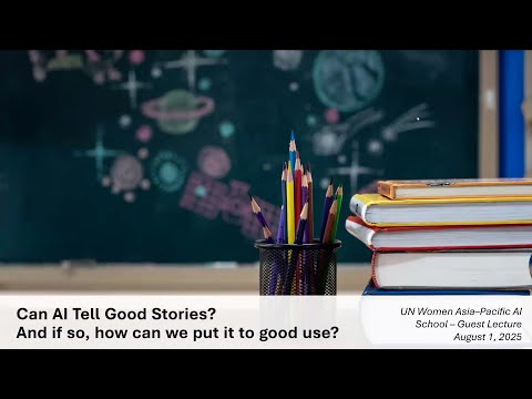 Expert Talk 7: Can AI tell good stories?
