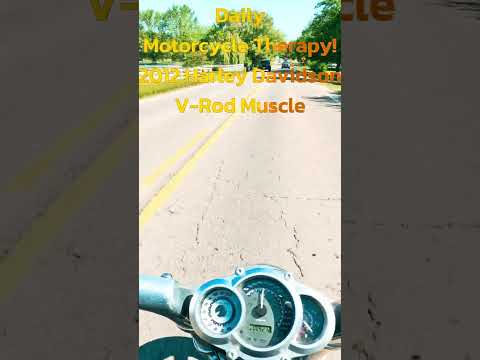 Motorcycle Stress Relief | 2012 Harley Davidson V-Rod Muscle