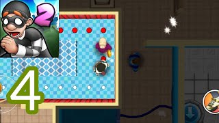 Download the video "Robbery Bob 2 Gameplay Walkthrough Part 4 (Android, iOS)"
