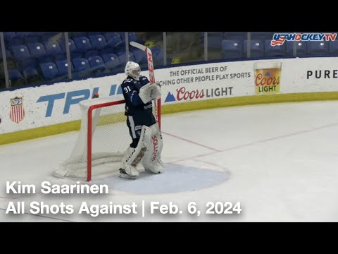 Kim Saarinen (FIN31) | All Shots Against | Finland vs. Sweden | 02 06 2024 | U18 Five Nations
