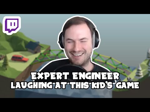 Sips streams Poly Bridge but only the funny bits #6